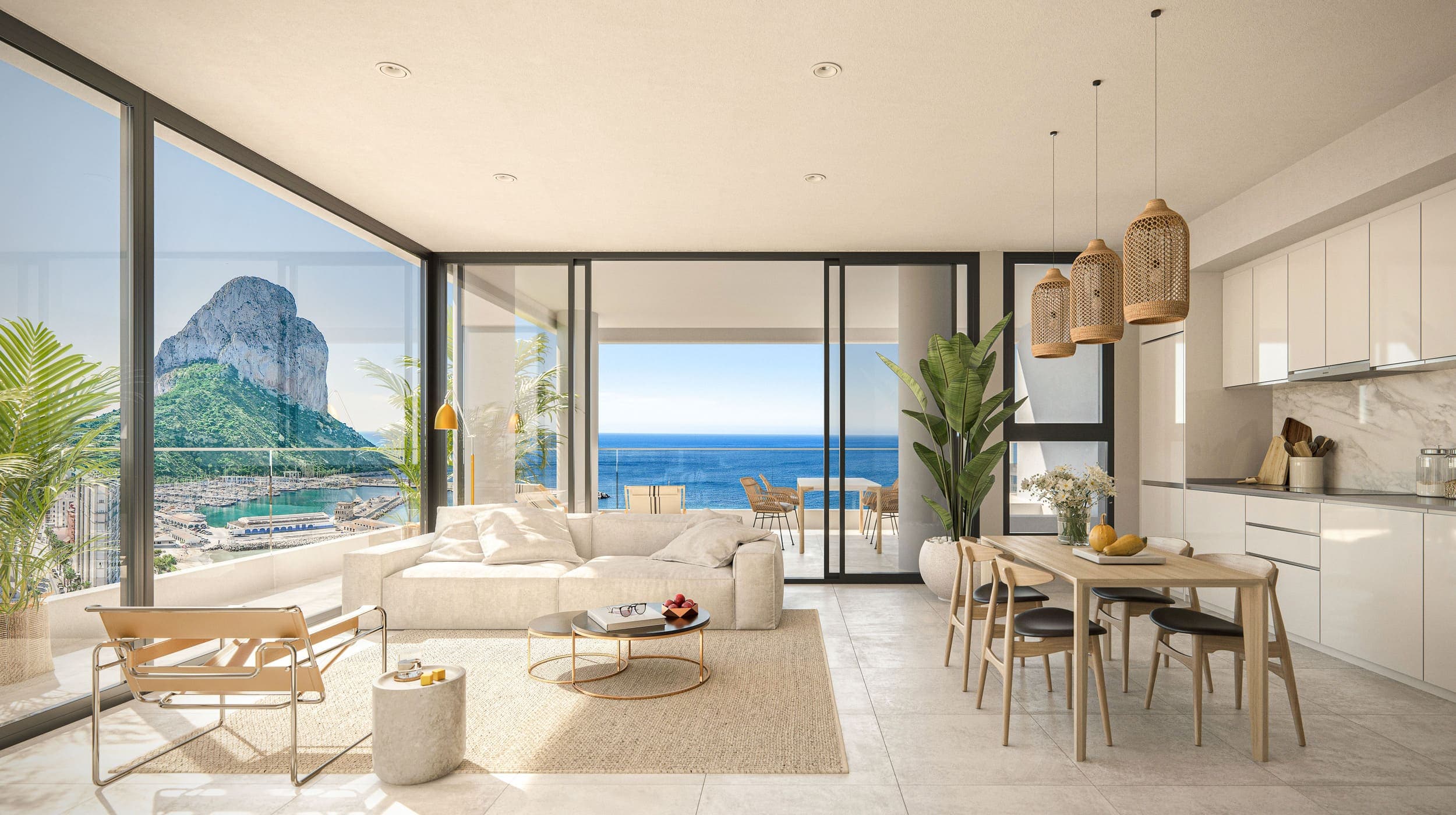 Penthouse 3 bed. in Calpe | Legado Colección 6