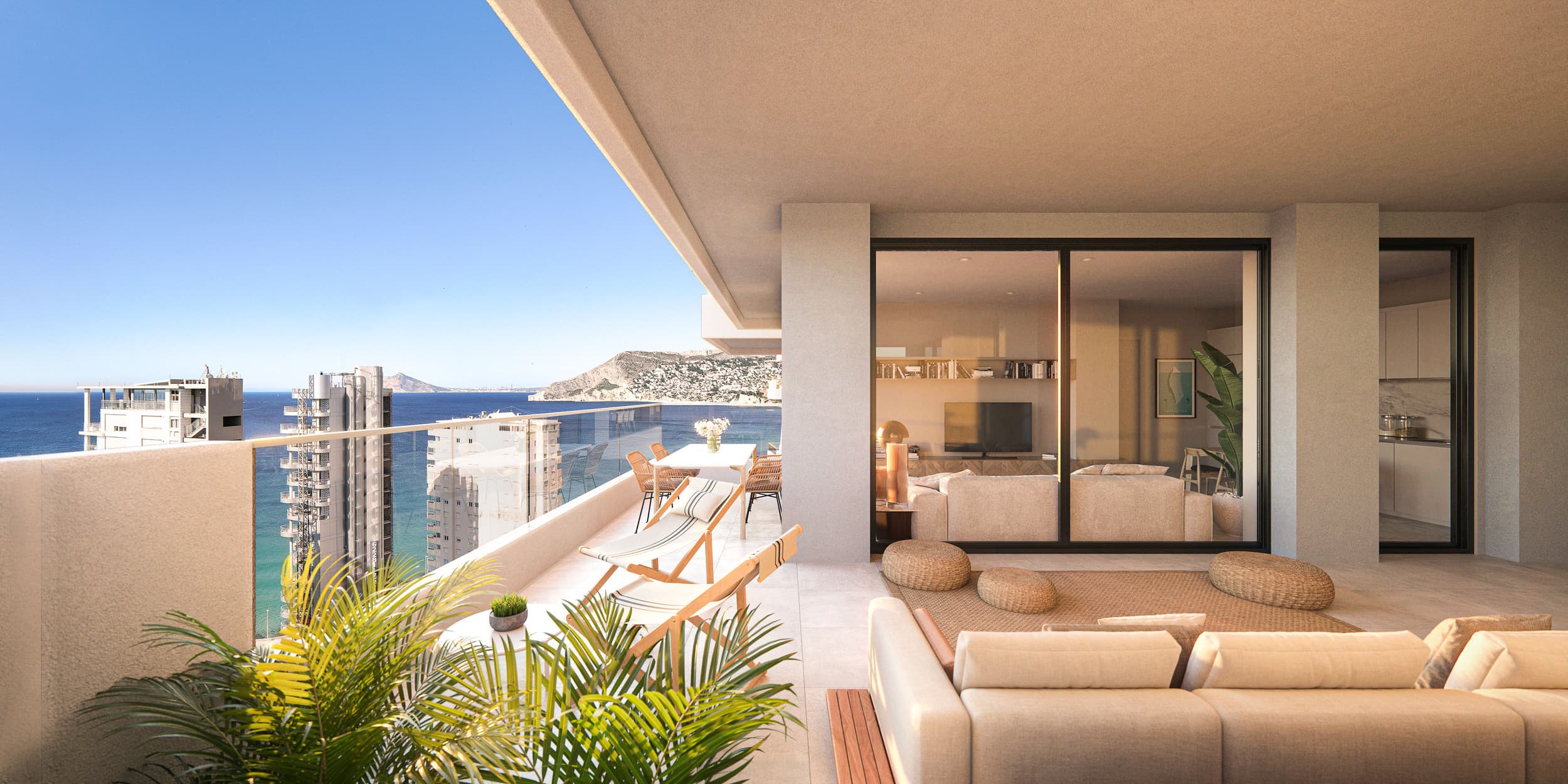 Penthouse 3 bed. in Calpe | Legado Colección 7