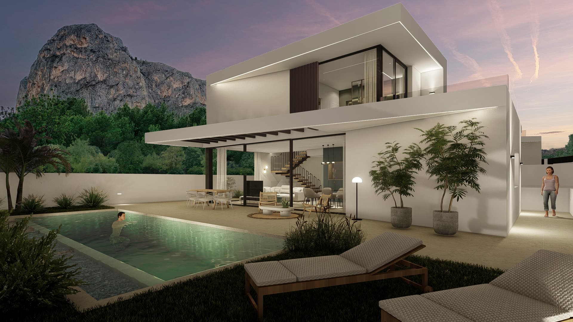 Detached 3 bed. in Polop | Legado Colección 2