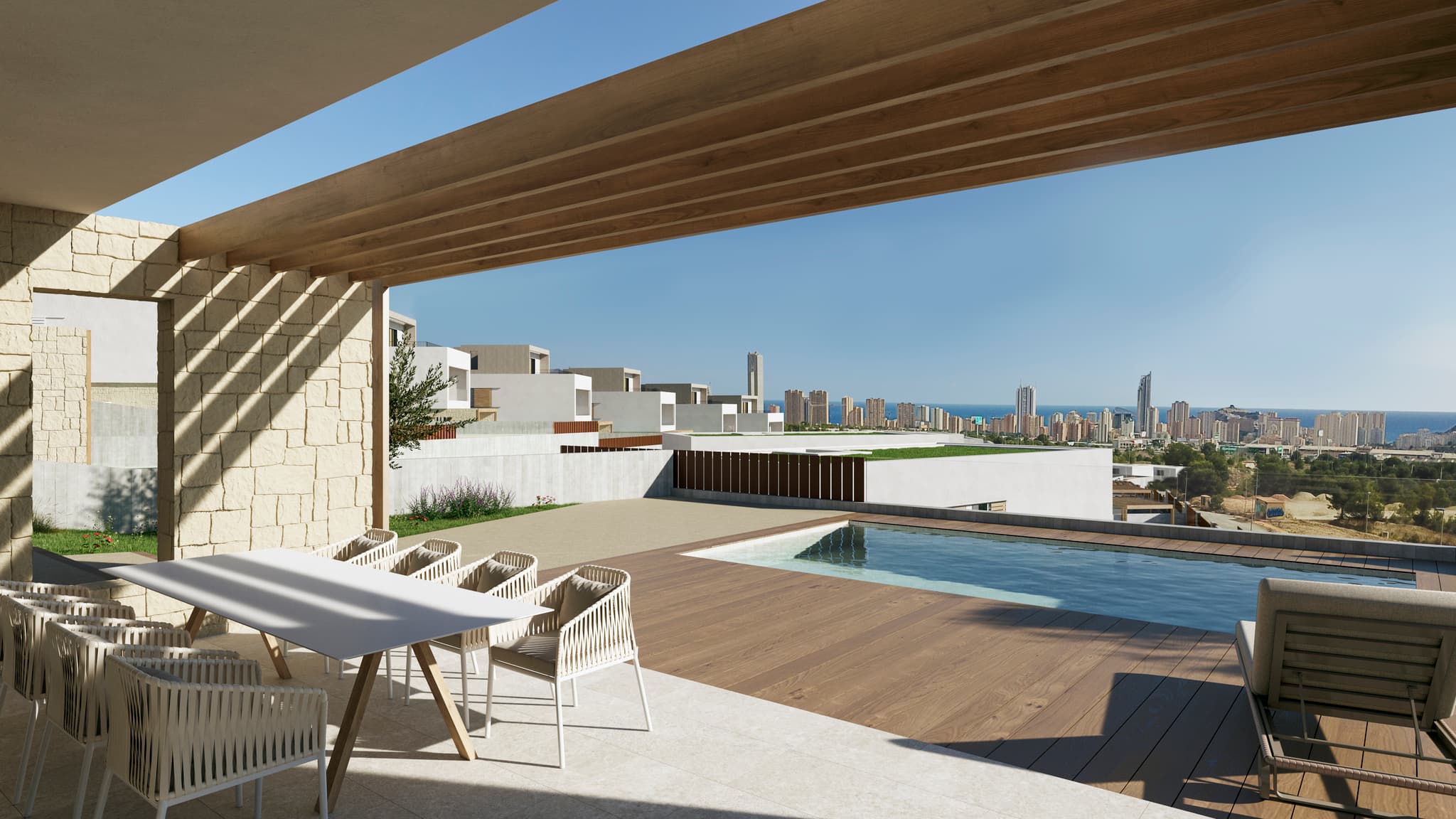 Detached 3 bed. in Finestrat | Legado Colección 6