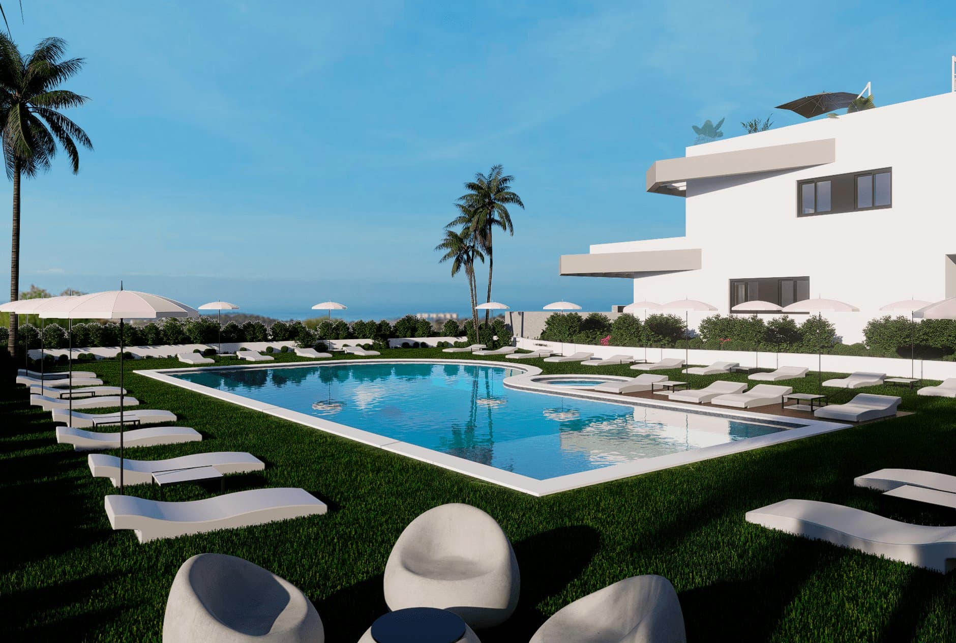 High-bungalow 2 bed. in Finestrat | Legado Colección 6