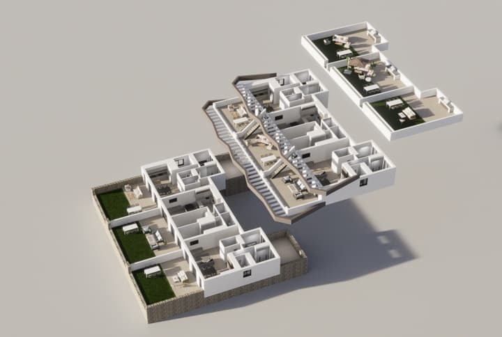 High-bungalow 2 bed. in Finestrat | Legado Colección 7