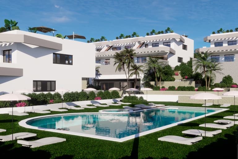 High-bungalow 2 bed. in Finestrat | Legado Colección 9