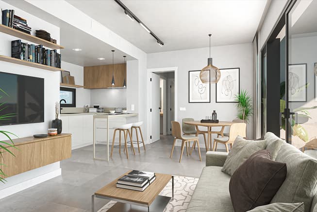 Apartment 2 dorm. en Benidorm | Legado Colección 7