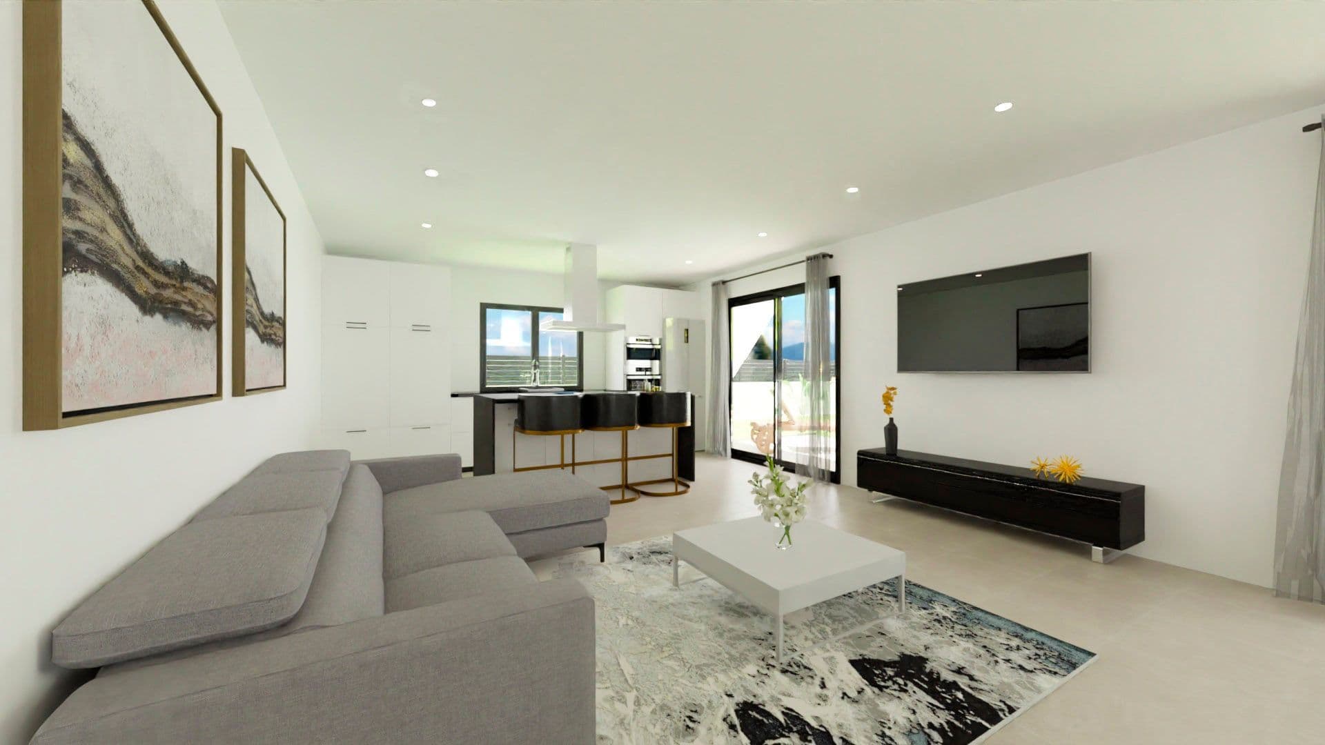 Detached 3 bed. in Monforte del Cid | Legado Colección 9