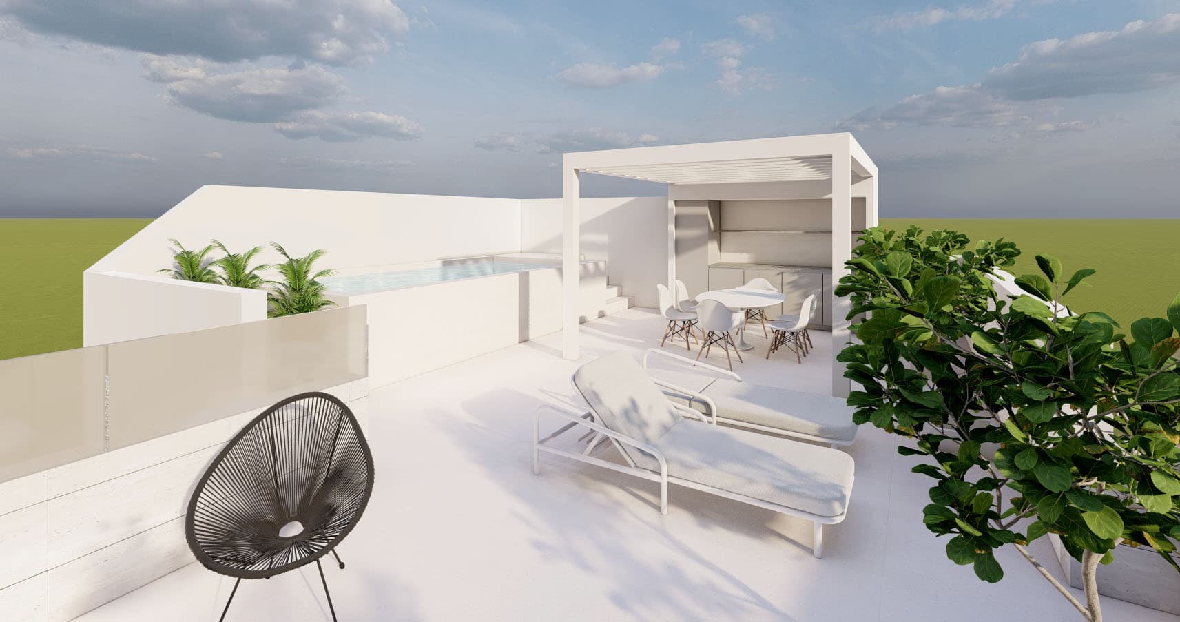 High-bungalow 2 bed. in Pilar de la Horadada | Legado Colección 7