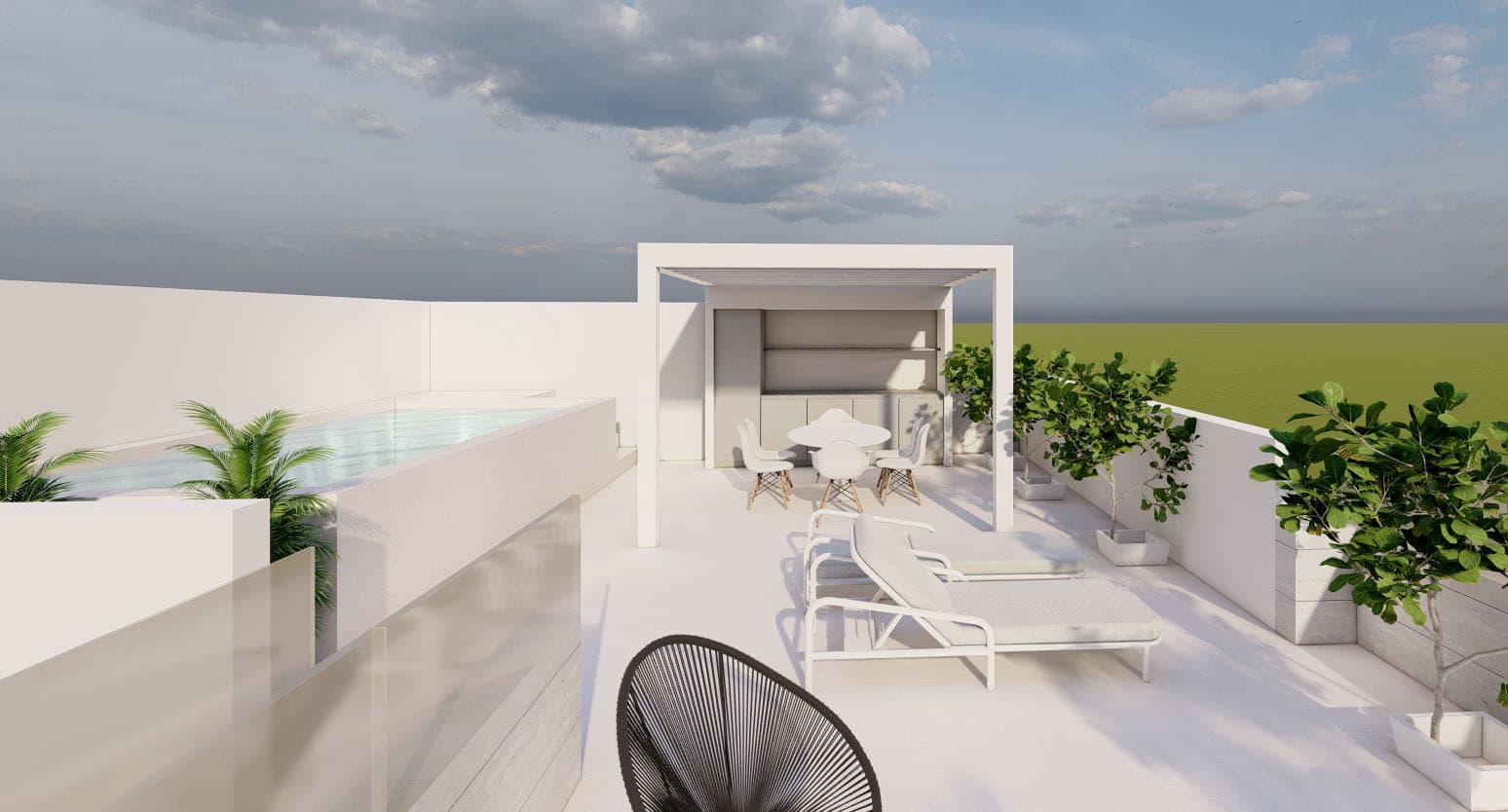 High-bungalow 2 bed. in Pilar de la Horadada | Legado Colección 8