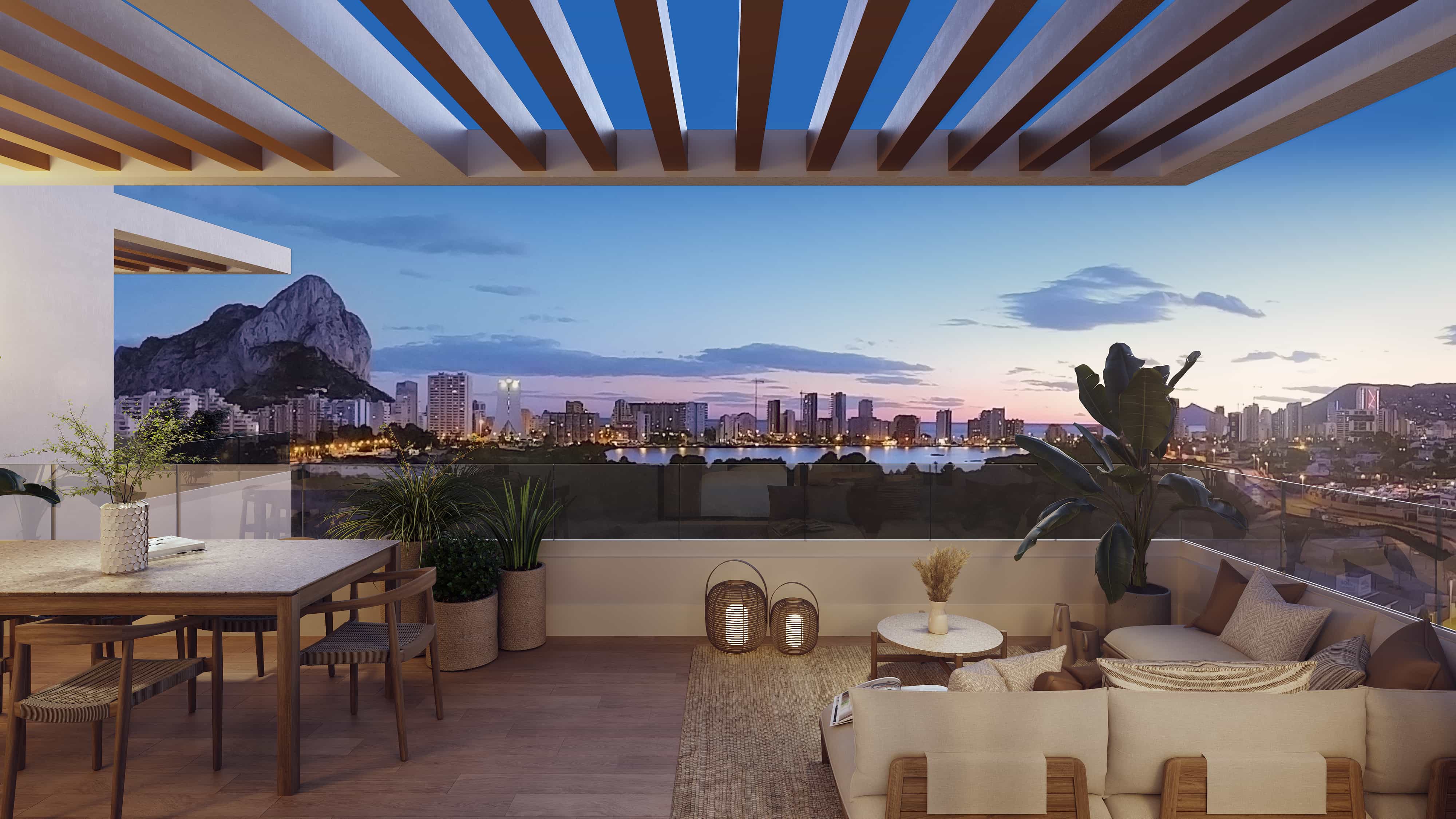 Penthouse 3 bed. in Calpe | Legado Colección 2