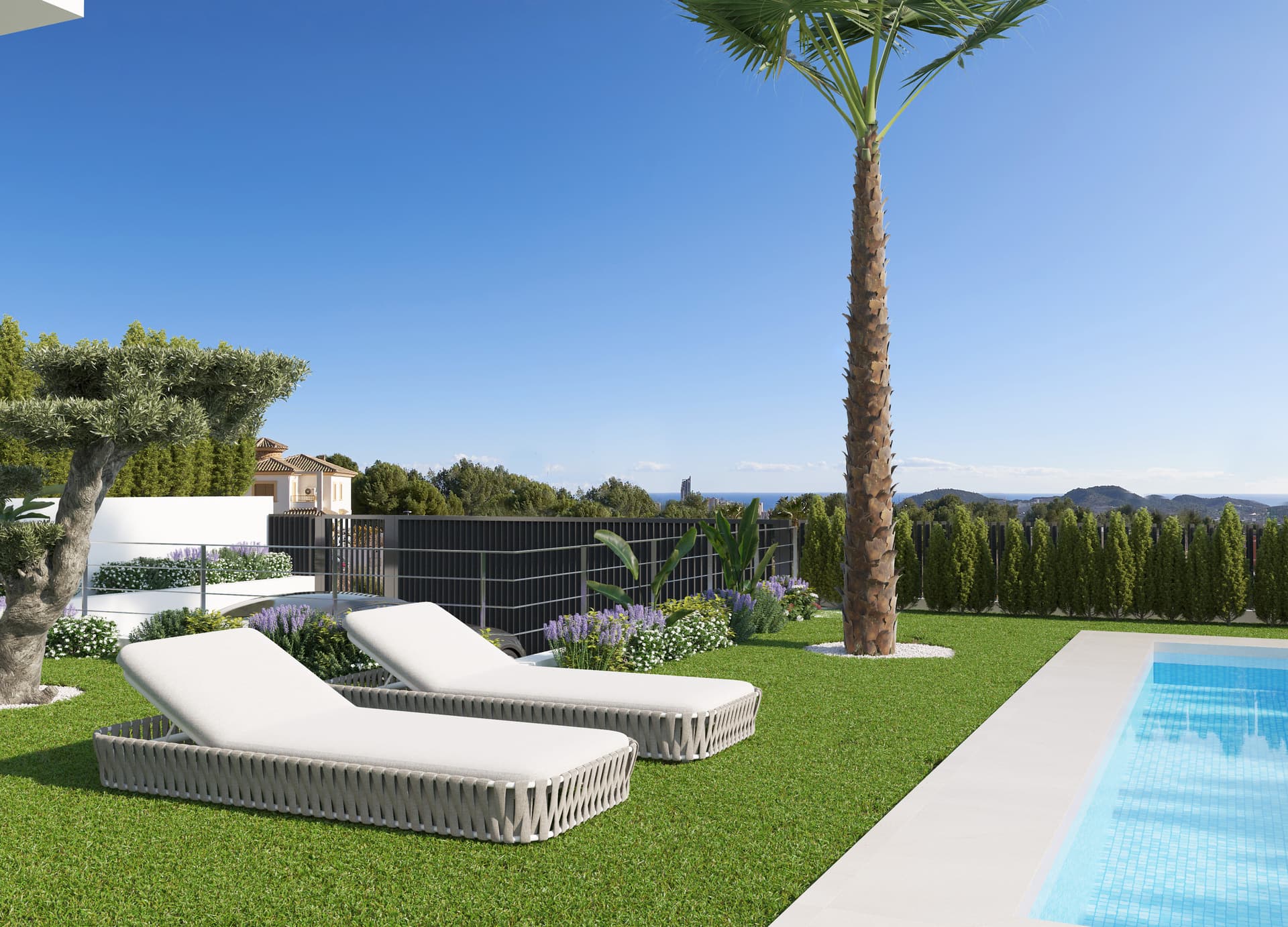 Detached 3 bed. in Finestrat | Legado Colección 6