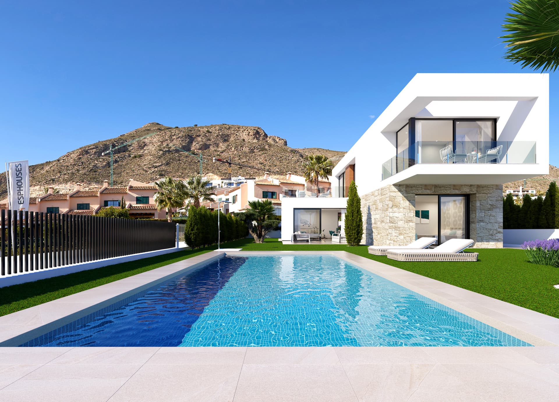 Detached 3 bed. in Finestrat | Legado Colección 7