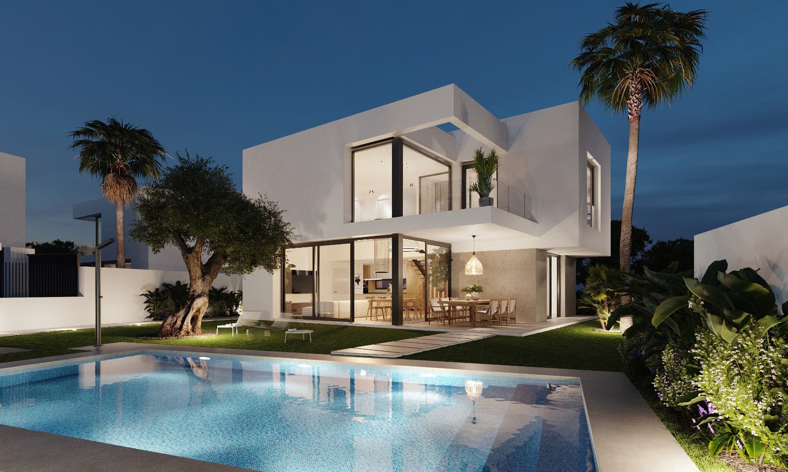 Detached 3 bed. in Finestrat | Legado Colección 5