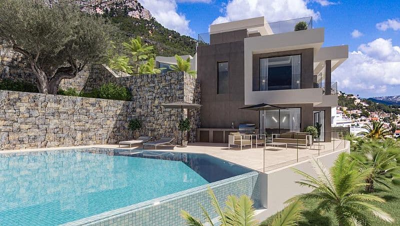 Villa 4 dorm. en Calpe | Legado Colección 9