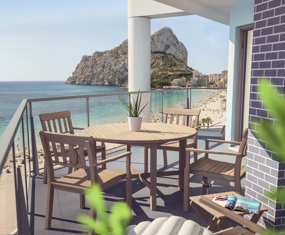 Penthouse 3 bed. in Calpe | Legado Colección 9