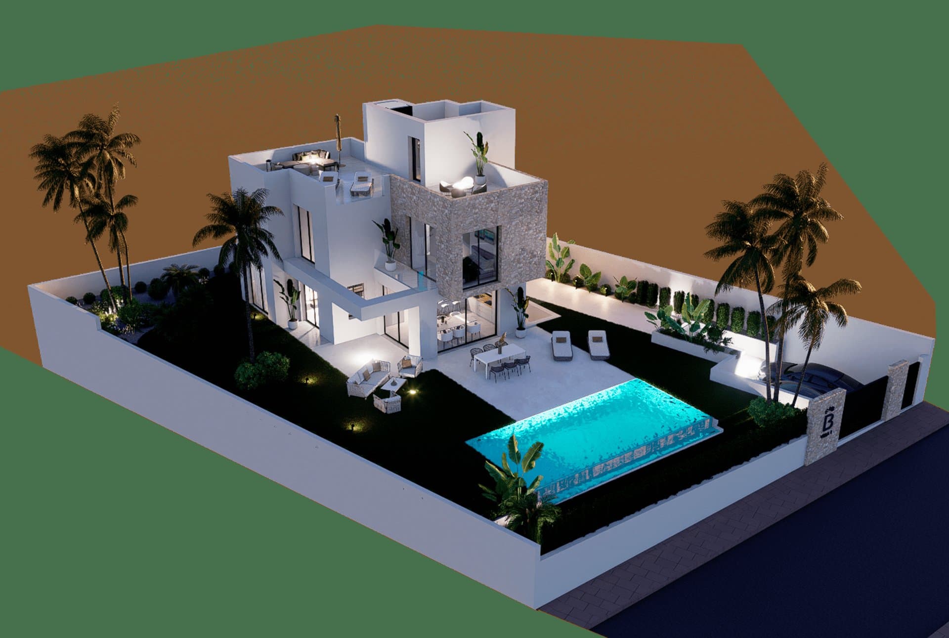 Detached 3 bed. in Finestrat | Legado Colección 9