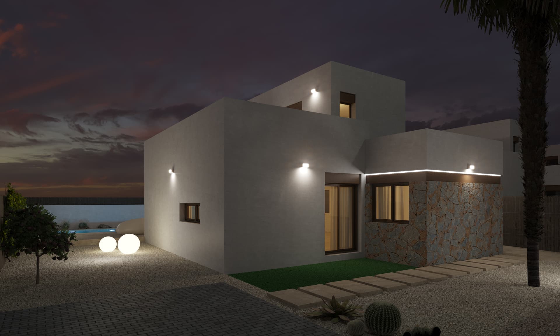 Detached 3 bed. in La Finca Golf | Legado Colección 5