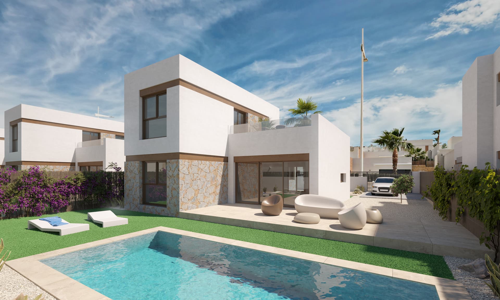 Detached 3 bed. in La Finca Golf | Legado Colección 8