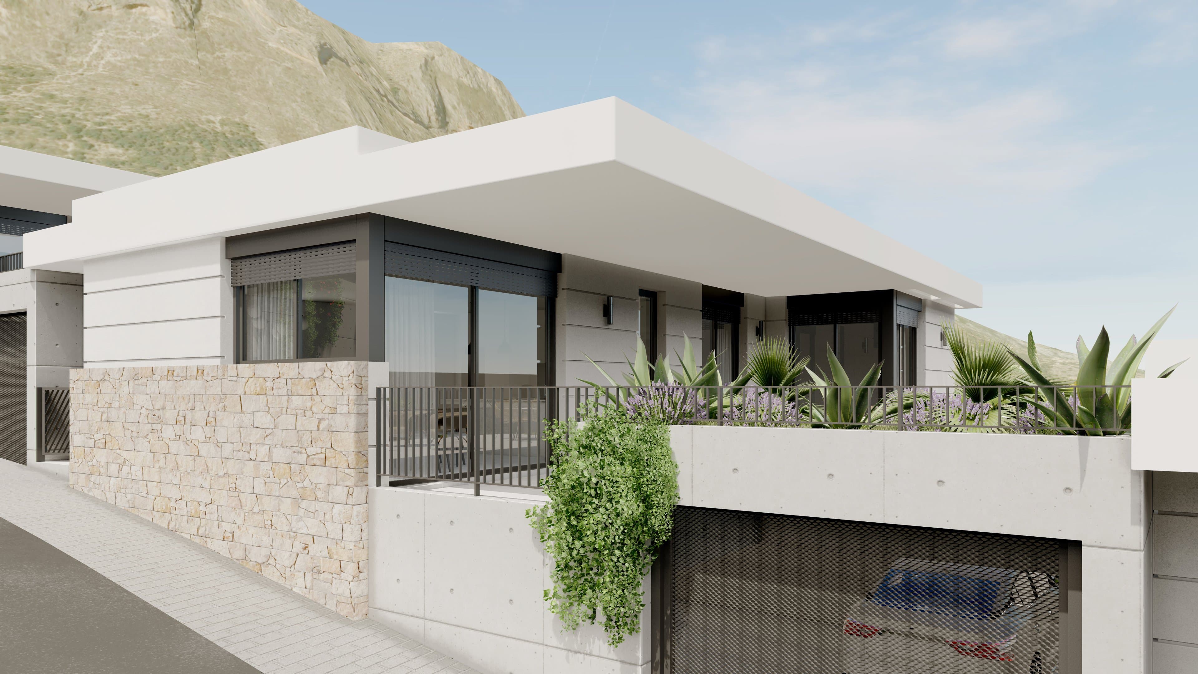 Detached 3 bed. in Polop | Legado Colección 9