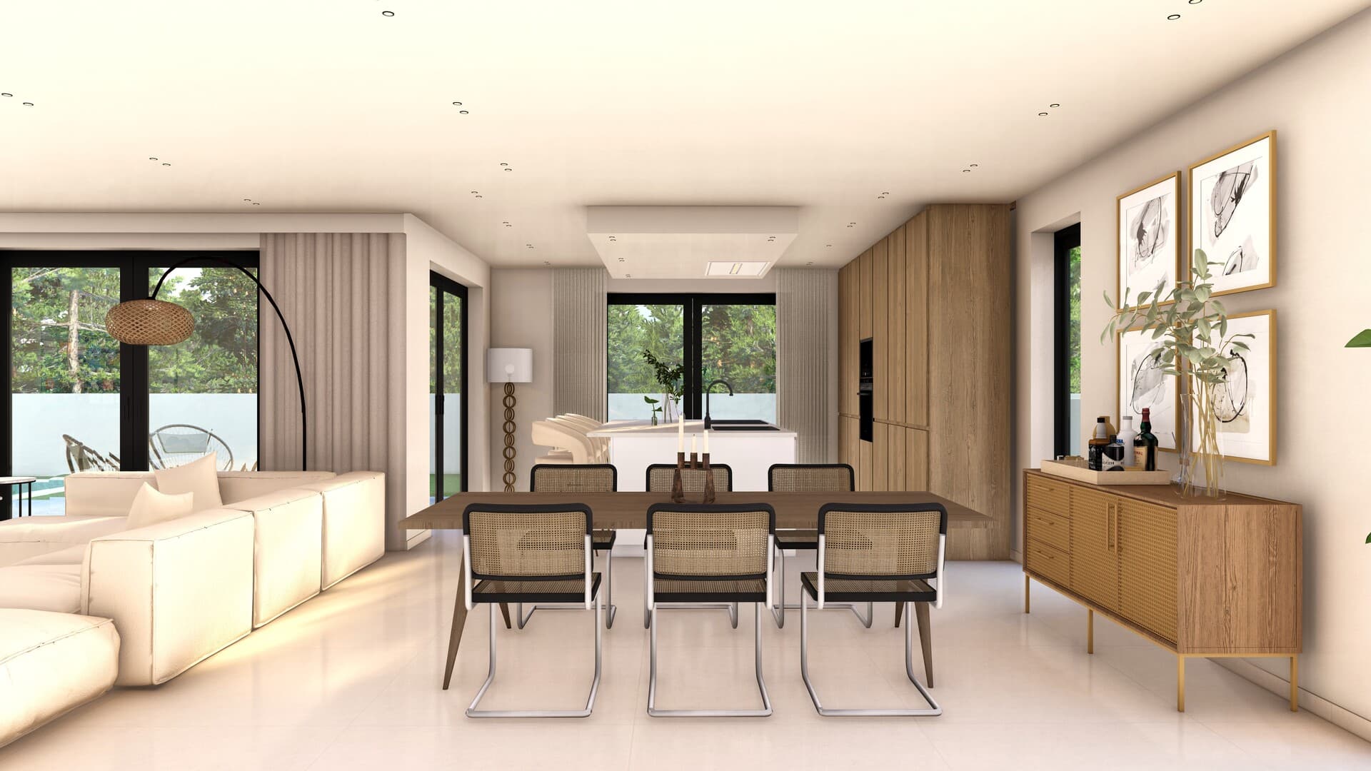 Detached 3 bed. in Finestrat | Legado Colección 4